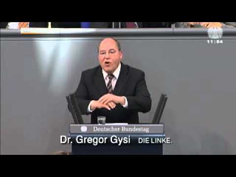 Youtube: Gysi über Atom-Brüderle am 24. März 2011 im Bundestag