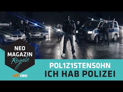 Youtube: POL1Z1STENS0HN a.k.a. Jan Böhmermann - Ich hab Polizei (Official Video) | NEO MAGAZIN ROYALE ZDFneo