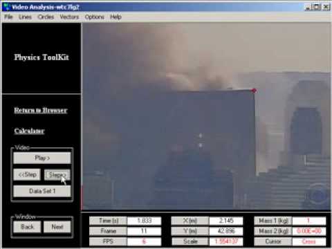 Youtube: Freefall Acceleration of WTC7