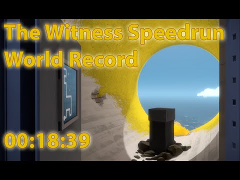 Youtube: Speedrun The Witness any% world record 0:18:39