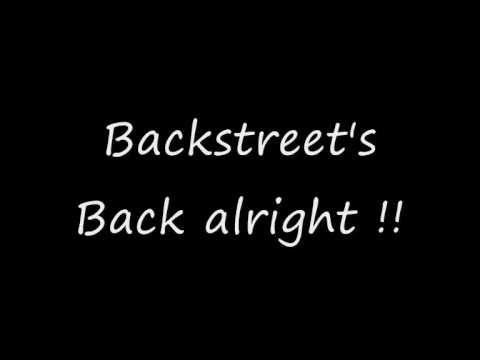 Youtube: Backstreet boys everybody lyrics