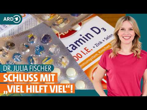Youtube: Vitamin D Mangel: So sinnvoll sind Nahrungsergänzungsmittel | Dr. Julia Fischer | ARD Gesund