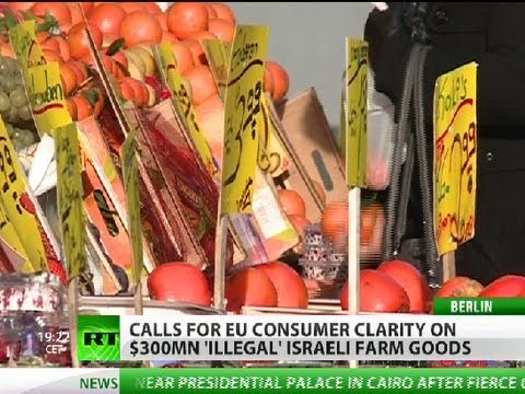 Youtube: EU calls for labeling of products from illegal Israeli settlements