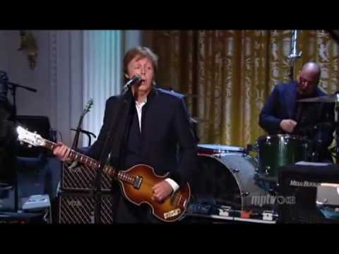 Youtube: Paul McCartney  and Stevie Wonder -  Ebony And Ivory (Live at the White House 2010)