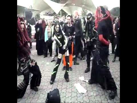 Youtube: Cybrax Dance on Amphi 09 with Friends