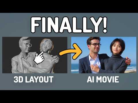 Youtube: Control MULTIPLE CONSISTENT CHARACTERS + CAMERA with this FREE AI Workflow [Blender + ComfyUI]
