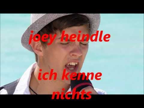 Youtube: ich kenne nichts Joey heindle