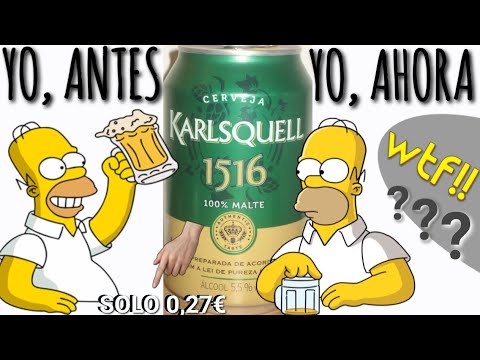 Youtube: Estafado por ALDI Supermecados, cerveza Karlsquell 1516 Cervezas baratas - Cerveza con Receta 1516