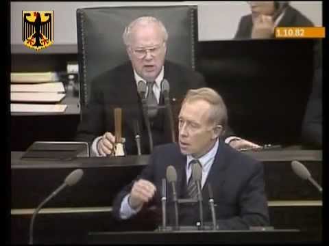 Youtube: Helmut Kohl vs Helmut Schmidt (1982) Regierungswechsel