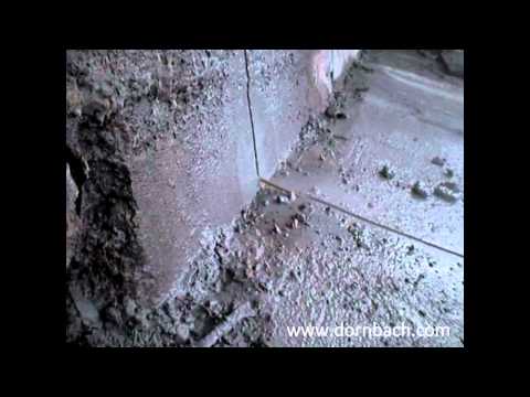 Youtube: Seilsägen einer 300 cm dicken Betonwand - Dornbach Spezialabbruch
