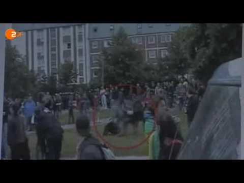 Youtube: Schwarze Block in Rostock 02.06.07 G8 Riot