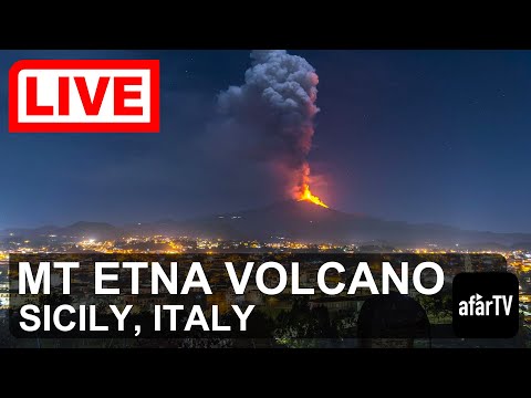 Youtube: 🌎 LIVE: Mount Etna Volcano, Sicily, Italy (Webcams)