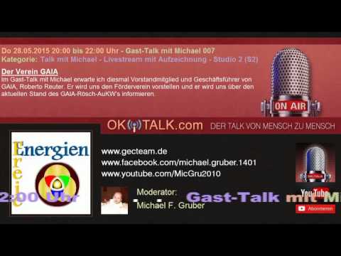 Youtube: Gast-Talk mit Michael am 28.05.2015 - 20-22 Uhr auf OKiTALK