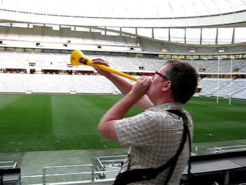 Youtube: Vuvuzela im Stadion in Kapstadt