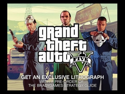 Youtube: GTA V: Strategy Guide vorbestellbar! Lösungsbuch für GTA 5 angekündigt