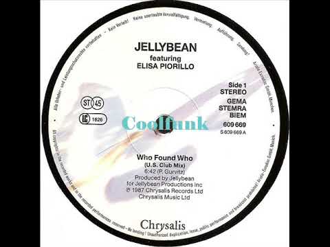 Youtube: Jellybean (feat.Elisa Fiorillo)  - Who Found Who (12" U.S. Club Mix)
