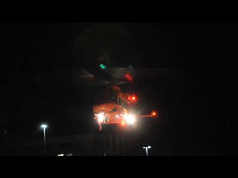 Youtube: "ORNGE" Air Ambulance Night Take Off 4/2/13 Columbia Photos