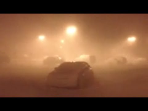 Youtube: DANGEROUS Winter Storm Draco - extreme blizzard conditions