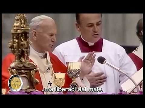 Youtube: Pater Noster (John Paul II - 1982)