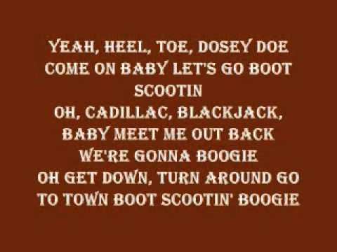 Youtube: Brooks and Dunn Boot Scootin' Boogie Lyrics