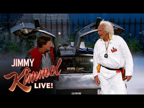 Youtube: Marty McFly & Doc Brown Visit Jimmy Kimmel Live