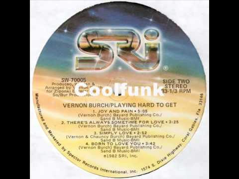 Youtube: Vernon Burch - Joy And Pain (Soul-Disco-Funk 1982)