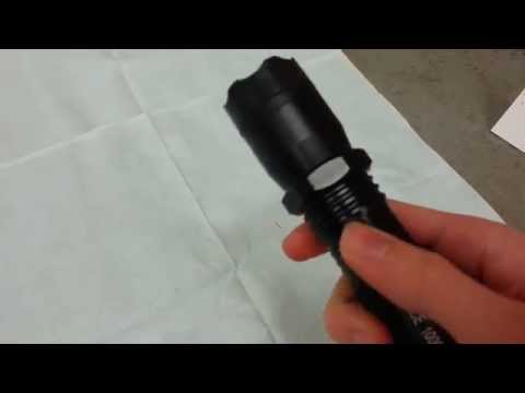 Youtube: [FHD] Taschenlampe mit Elektroschocker