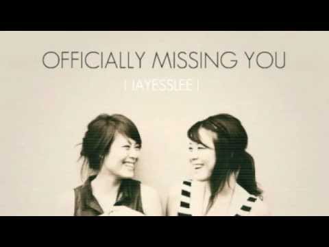 Youtube: Jayesslee - Officially Missing You (Studio) - Lyric - Cover by Tamia