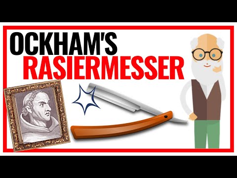 Youtube: Ockhams Rasiermesser | Das Sparsamkeitsprinzip einfach erklärt 🔬