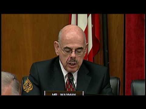 Youtube: BP boss grilled by congress
