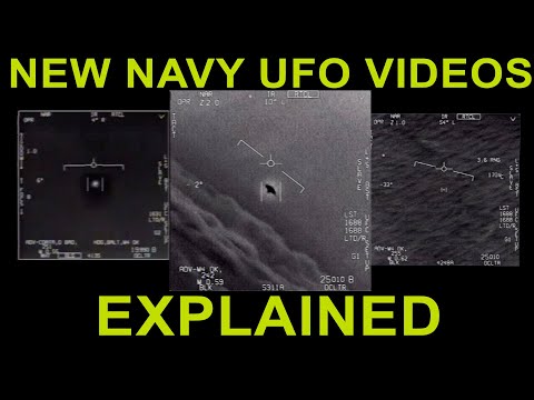 Youtube: Explained: New Navy UFO Videos