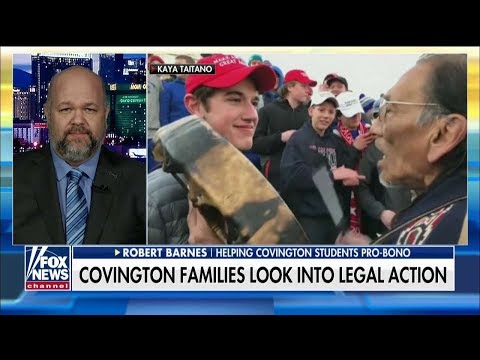 Youtube: Lawyer Willing to Represent Families of Covington HS Students Pro Bono