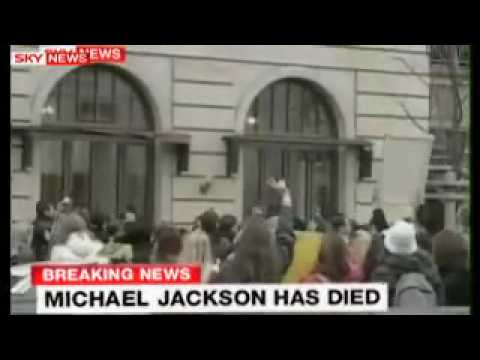 Youtube: Michael Jackson Has Died - Sky News Live Coverage