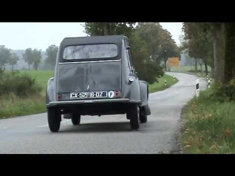 Youtube: Citroen 2CV AZ 1959: Ankurbeln und Fahren