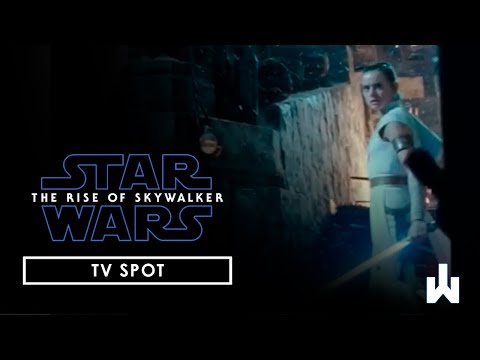 Youtube: STAR WARS  THE RISE OF SKYWALKER - TV SPOT ( NEW FOOTAGE)