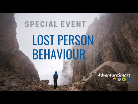 Youtube: Lost Person Behaviour with Dr. Robert J. Koester