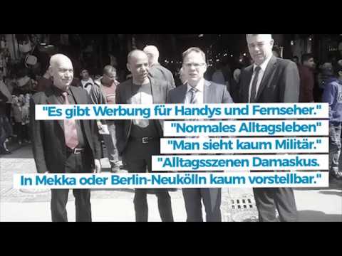 Youtube: Das sagen Menschen in Ost-Ghouta zur AfD-Syrienreise