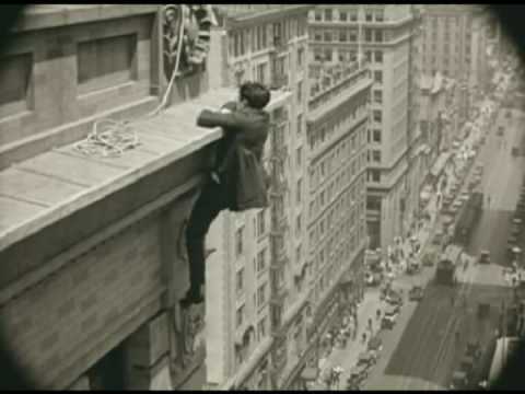 Youtube: Harold Lloyd's "Safety Last"- 1923