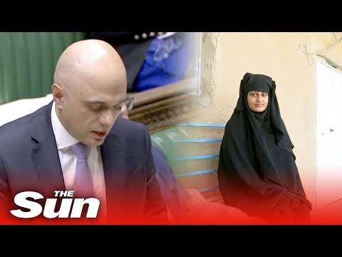 Youtube: Sajid Javid on Shamima Begum