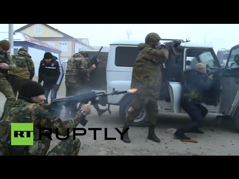 Youtube: Chechnya terror attack: Heavy fighting in Grozny, fierce shootout (EXCLUSIVE)