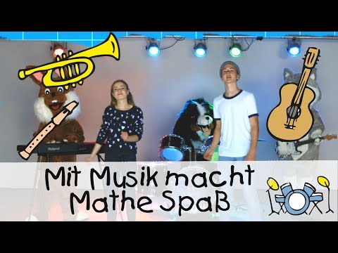 Youtube: 🐶 Mit Musik macht Mathe Spaß - Mathe Lernlieder mit Marie Wegener & Finn || Kinderlieder
