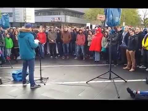 Youtube: Mahnwache für den Frieden / Montagsdemo Köln 2014 Part 1