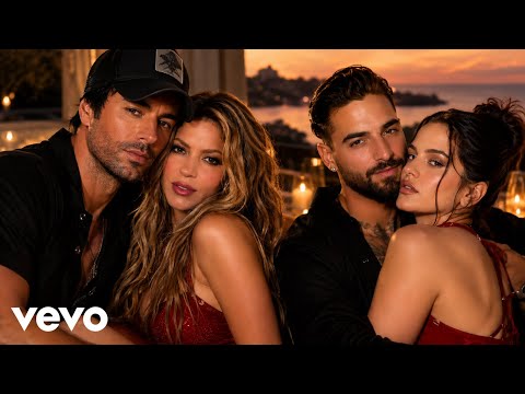 Youtube: Enrique Iglesias ft. Rosalía, Shakira & Maluma - BAJO LA MISMA LUNA 🌙❤️