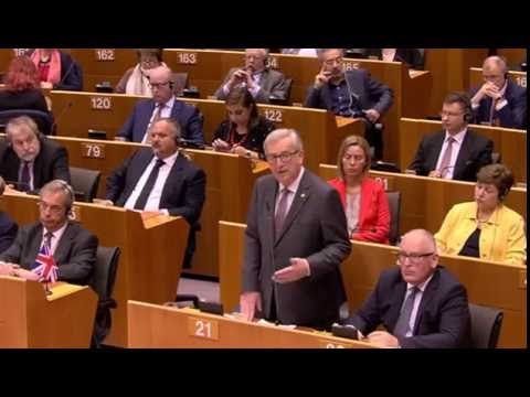 Youtube: Did Juncker speak with aliens leaders of other planets ?