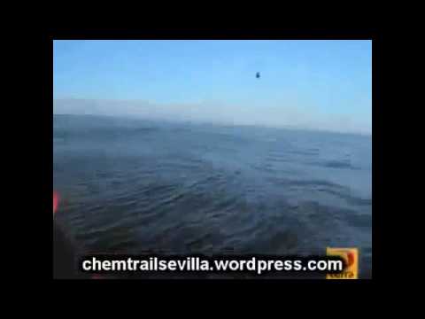 Youtube: Spanien: Düsenjets schießen UFO ab