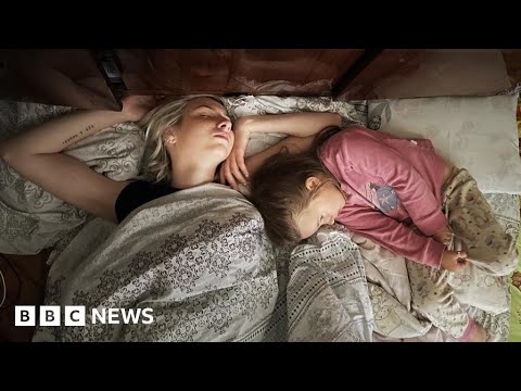 Youtube: Family secretly film life in Russian-occupied Ukraine - BBC News