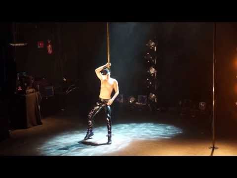 Youtube: Pole dance Championship 2013 Steven Retchless Performance
