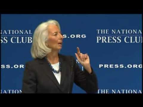 Youtube: Occult Message in Speech by Christine Lagarde of IMF