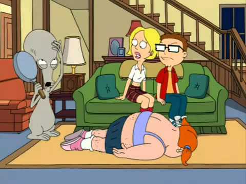 Youtube: American Dad  Roger ist aufgeflogen