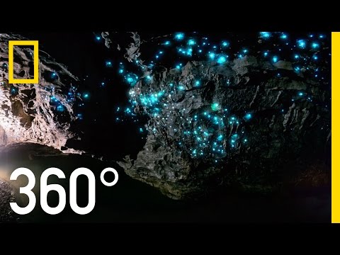 Youtube: Glow Worm Caves of New Zealand in 360° | National Geographic